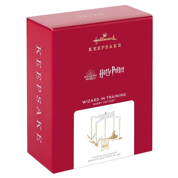 New! Harry Potter Wizard in Training Hallmark Keepsake Christmas Ornament 2021 - Picture 1 of 5